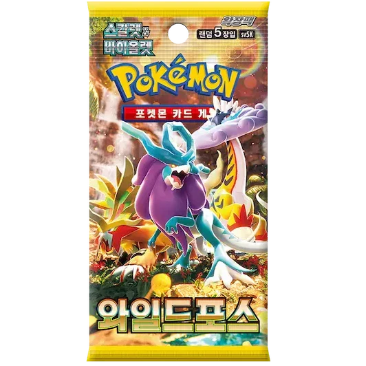 Booster Box Wild Force | Pokémon | Korean