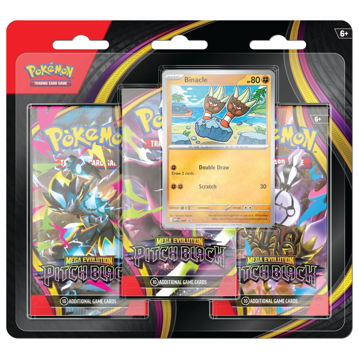 Pitch Black: 3-Pack Blister | POKÉMON | English