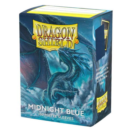 Dragon Shield Matte Sleeves – Midnight Blue (100 ct) | Standard Size