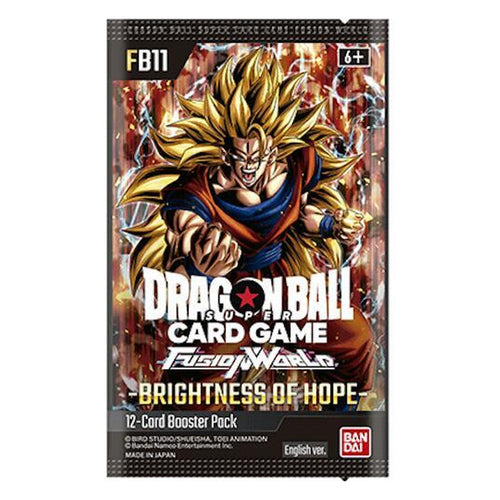 FB11 Booster Pack Brightness of Hope – Dragon Ball Super Card Game Fusion World English sealed product