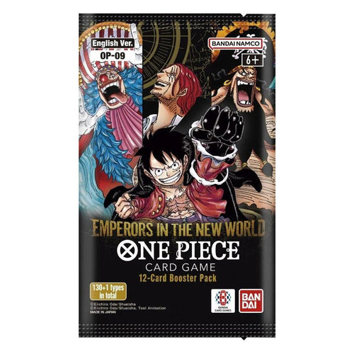 OP-09 Booster Pack Emperors in the New World – One Piece Card Game English sealed product