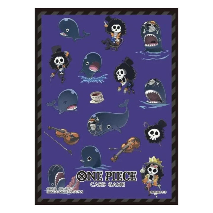 One Piece Card Game Official Sleeves – Brook & Laboon (70 ct)