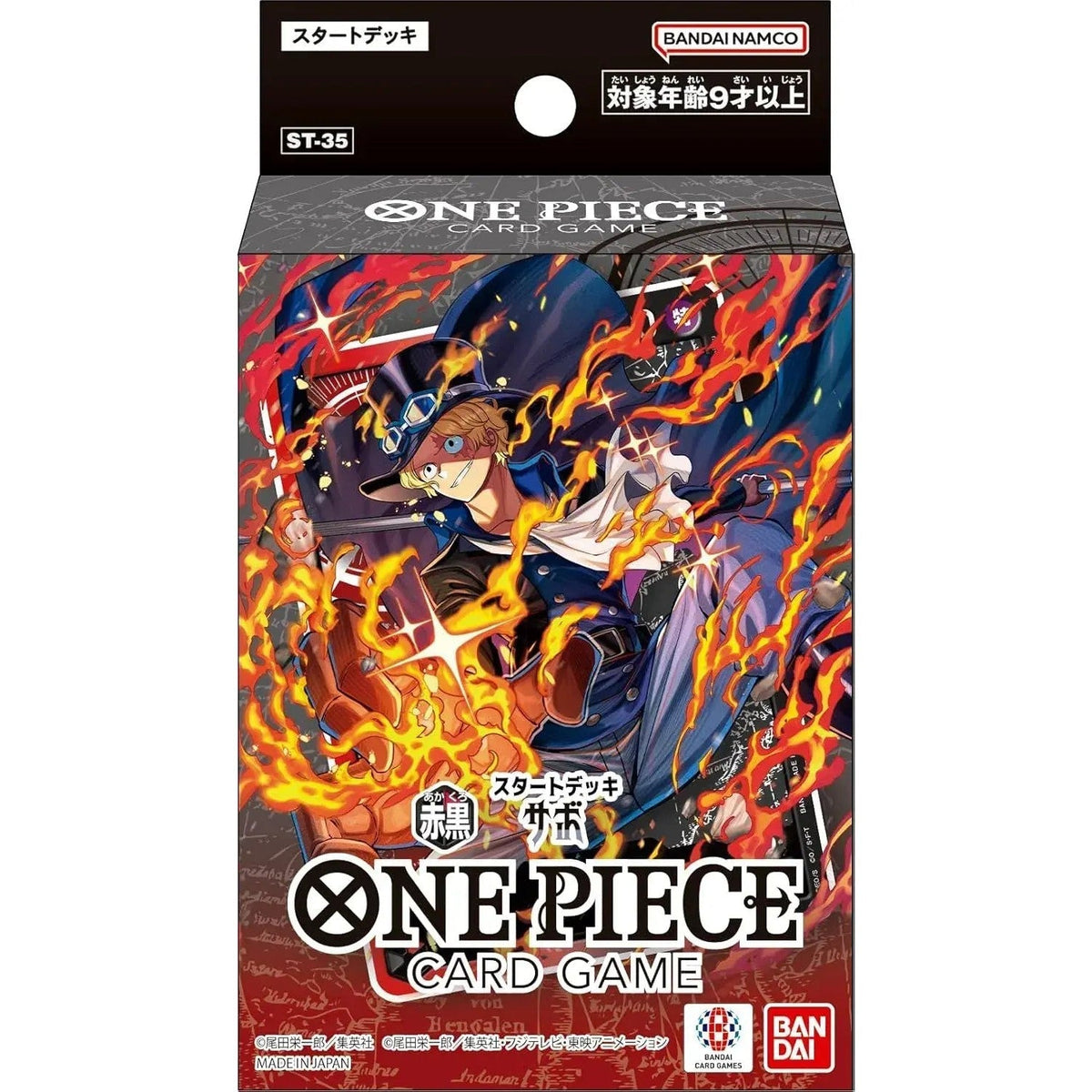Starter Deck RED/BLACK Sabo [ST-35]
